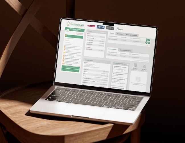 Espace client connecté