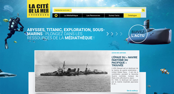 Avant apres cité de la mer